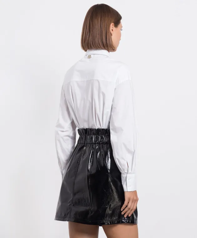 Twinset White shirt with a belt