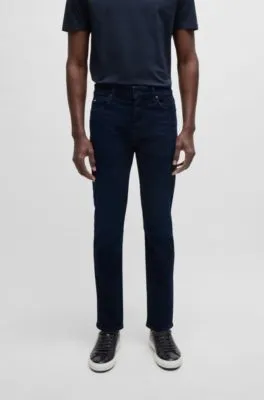 Vaqueros Delaware slim fit de denim azul oscuro supersuave