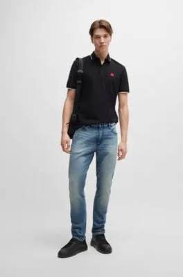 Vaqueros extra slim fit de denim elástico azul muy cómodo