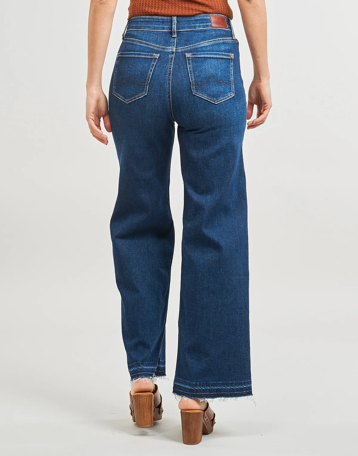 WIDE LEG JEANS UHW