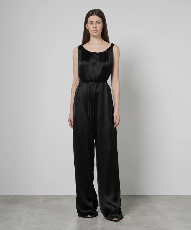 Yves Salomon Black jumpsuit