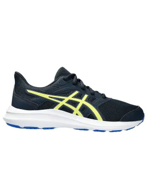 zapatilla asics JOLT 4 JUNIOR, azul/amarillo