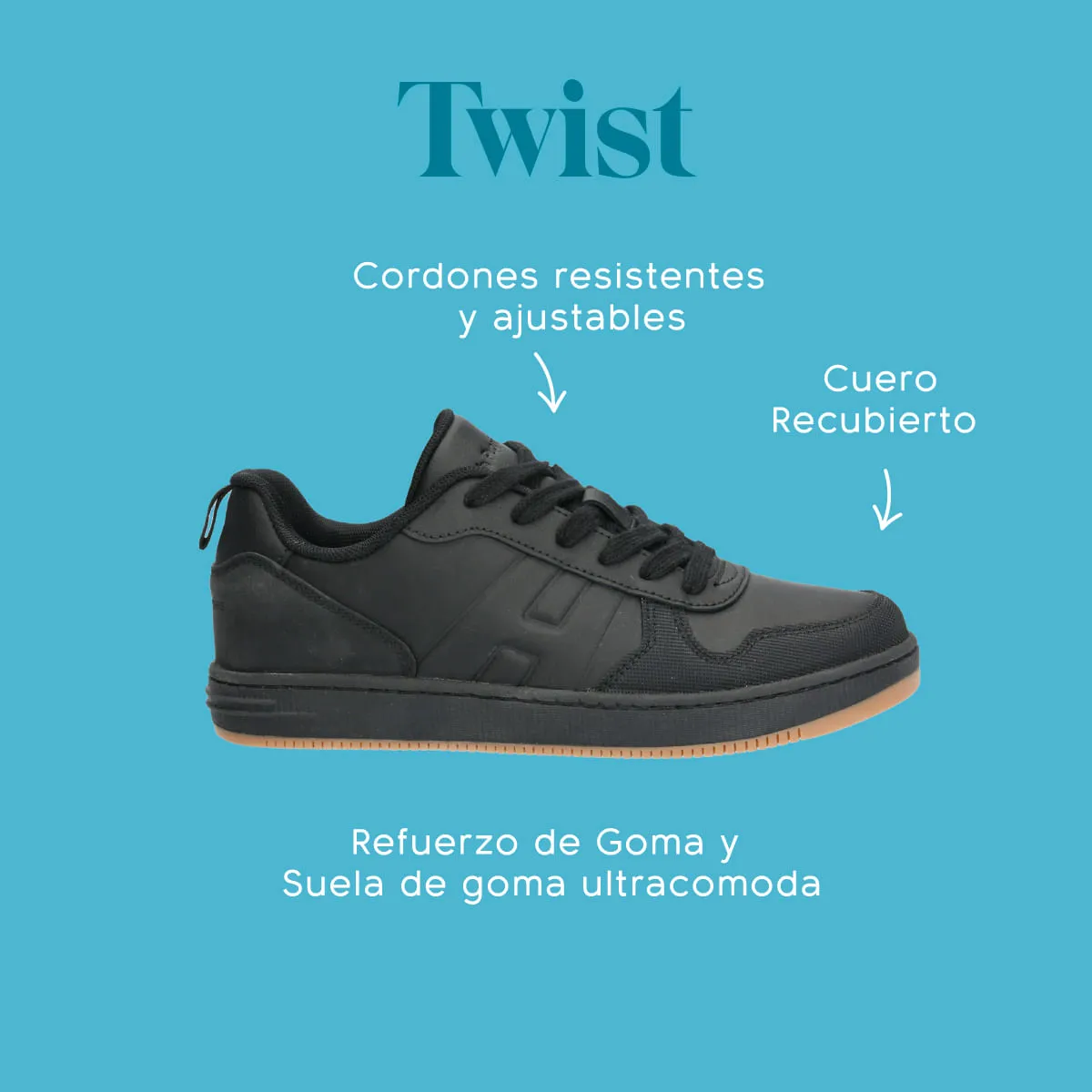 Zapatilla Colegio Twist [35-38]