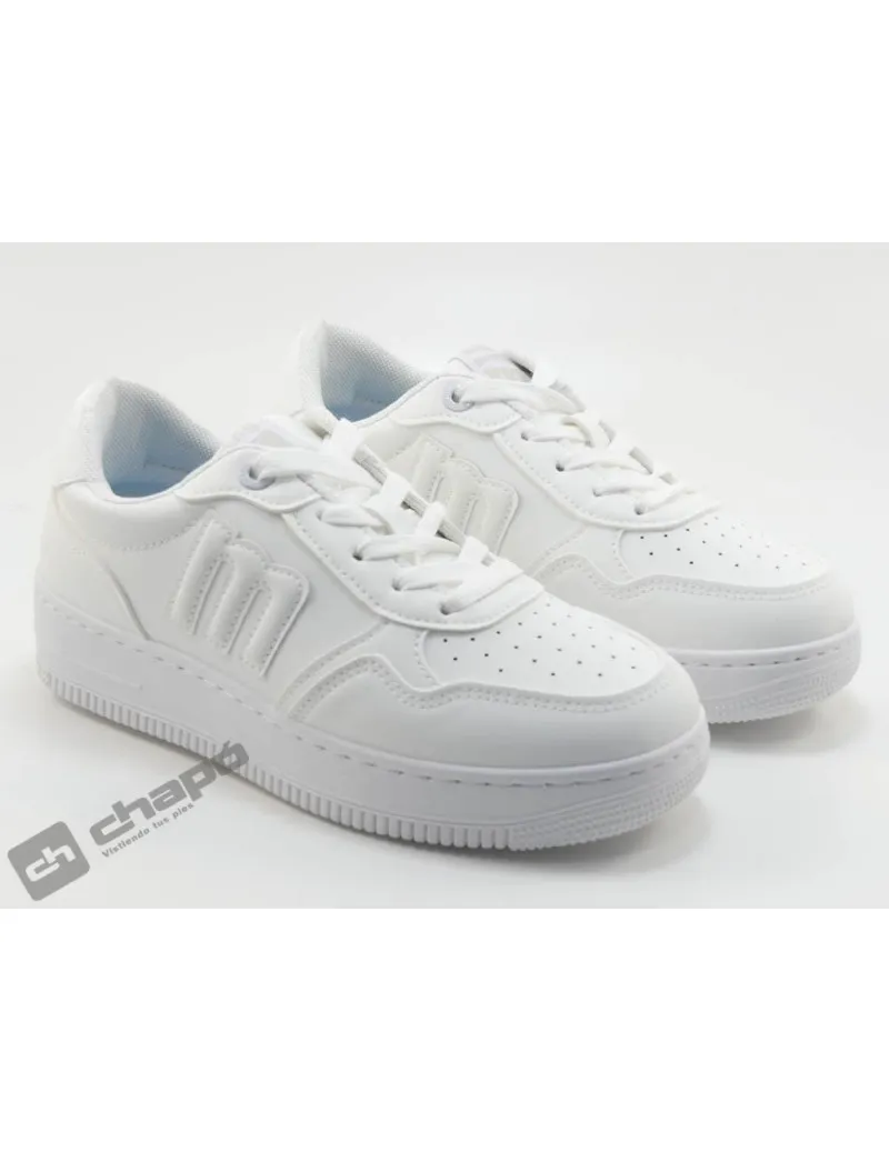 Zapatillas Deportiva Blanco Mustang 60724