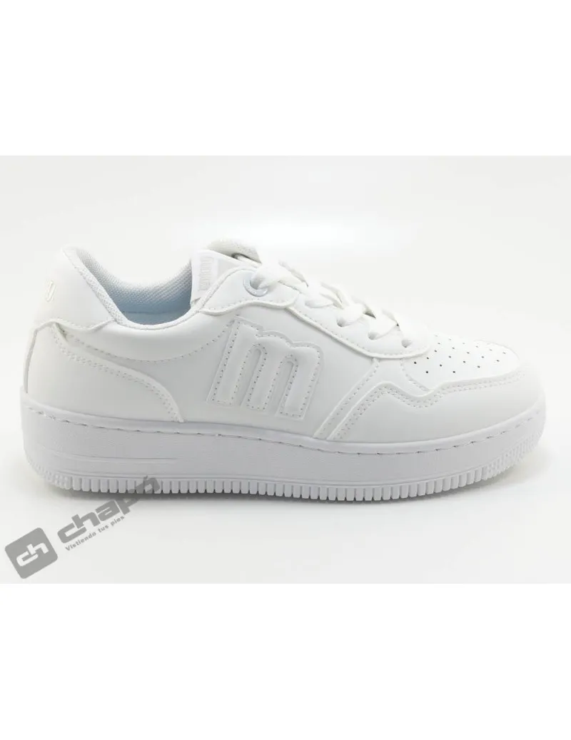 Zapatillas Deportiva Blanco Mustang 60724