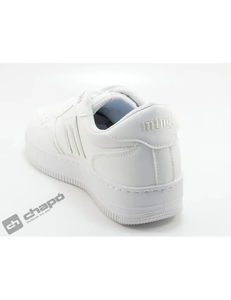 Zapatillas Deportiva Blanco Mustang 60724