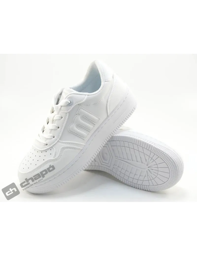 Zapatillas Deportiva Blanco Mustang 60724