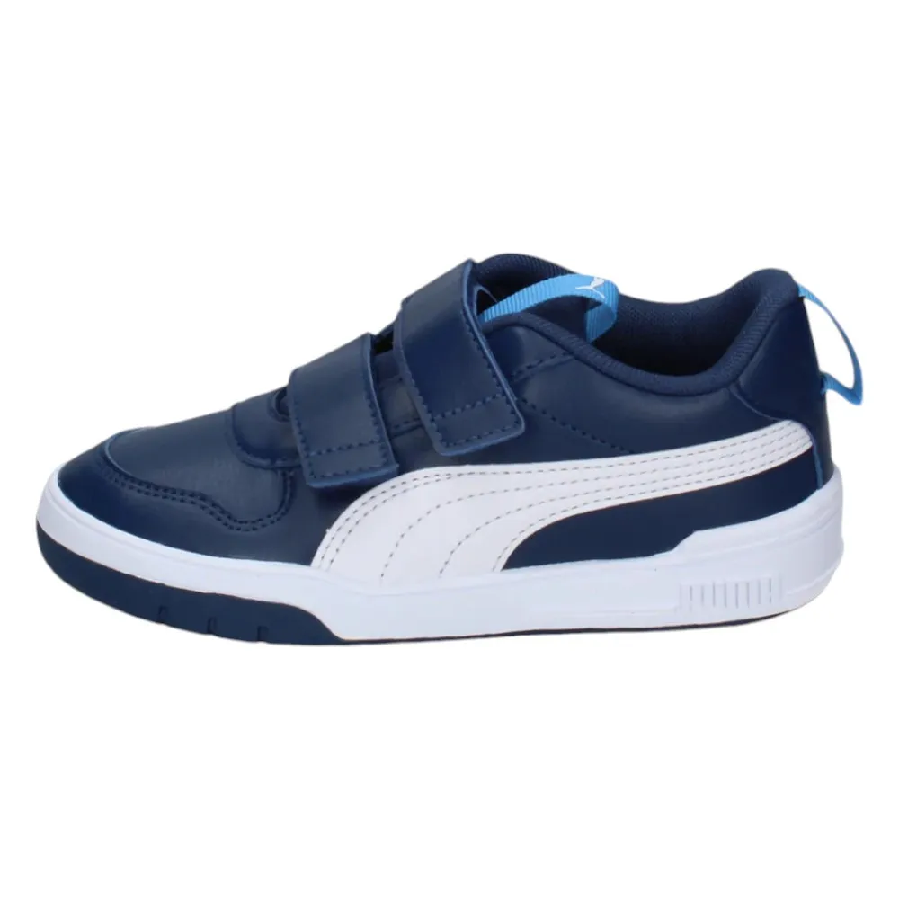 ZAPATILLAS PUMA MULTIFLEX SL V PS PEOCAT AZUL MARINO GRANADINA 380741-02 ZAPATILLAS NIÑOS