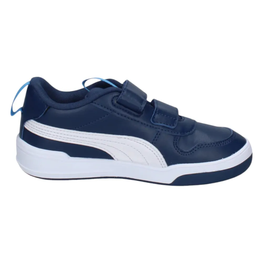 ZAPATILLAS PUMA MULTIFLEX SL V PS PEOCAT AZUL MARINO GRANADINA 380741-02 ZAPATILLAS NIÑOS