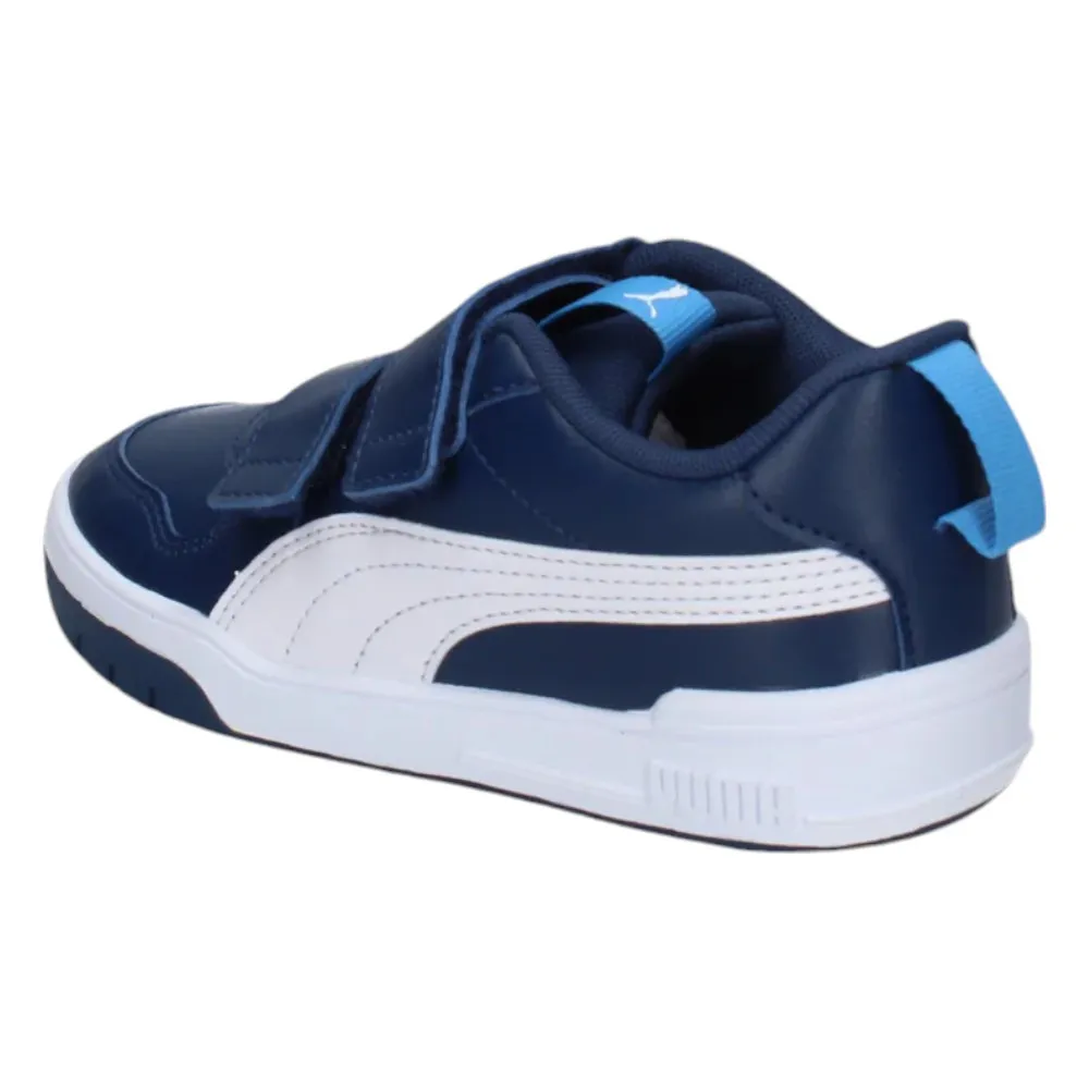 ZAPATILLAS PUMA MULTIFLEX SL V PS PEOCAT AZUL MARINO GRANADINA 380741-02 ZAPATILLAS NIÑOS