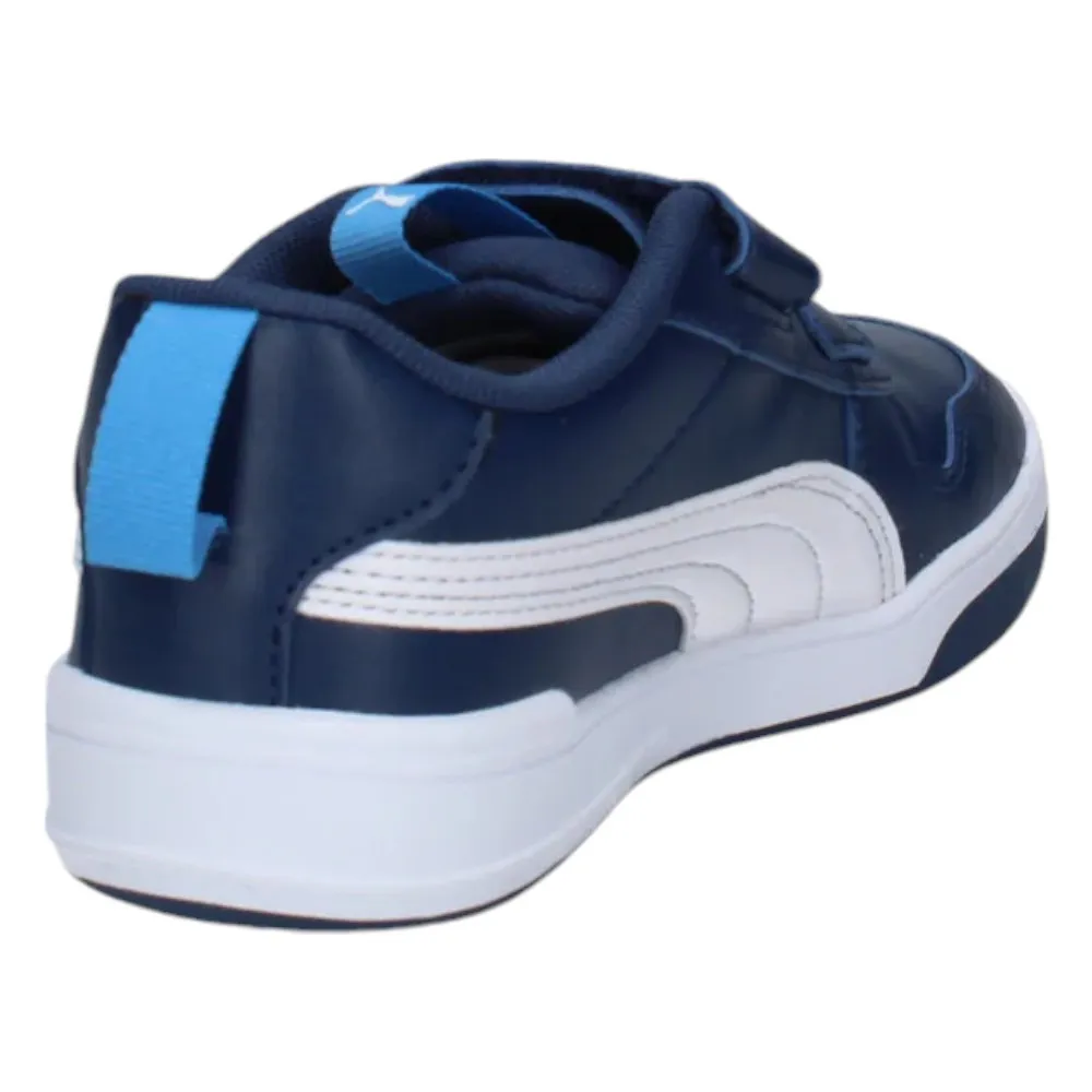 ZAPATILLAS PUMA MULTIFLEX SL V PS PEOCAT AZUL MARINO GRANADINA 380741-02 ZAPATILLAS NIÑOS