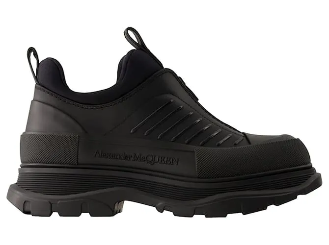 Zapatillas Tread - Alexander Mcqueen - Piel - Negro 